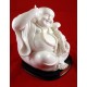 Charming, Joyful Buddha White Porcelain Statue