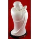 Charming, Joyful Buddha White Porcelain Statue