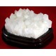 Feng Shui White Quartz Cluster with Custom Stand