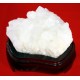 Feng Shui White Quartz Cluster with Custom Stand